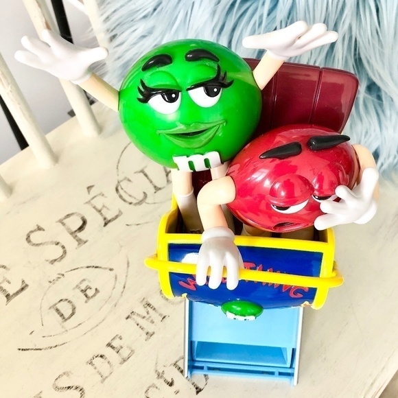 M&M, WILD THING, Roller Coaster Ride, Candy Dispenser, Vintage, 2002 - Picture 5 of 12